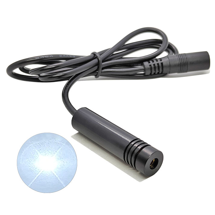 820nm 150mW 200mW IR Invisible Laser Module Dot Focus Adjustable Φ12x50mm